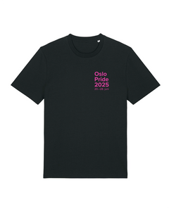 Sort T-skjorte – Oslo Pride 2025