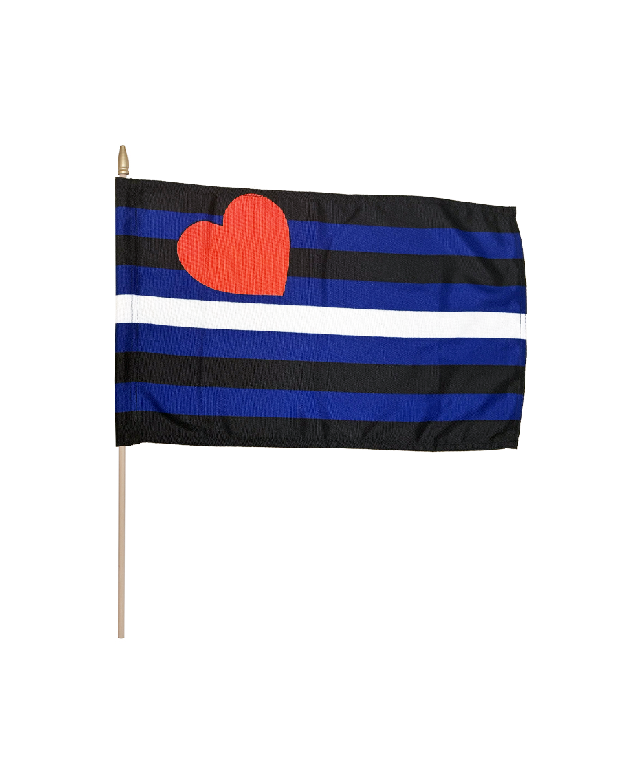 Håndflagg Leather