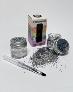 Pride Glitter Kit - Holo Silver