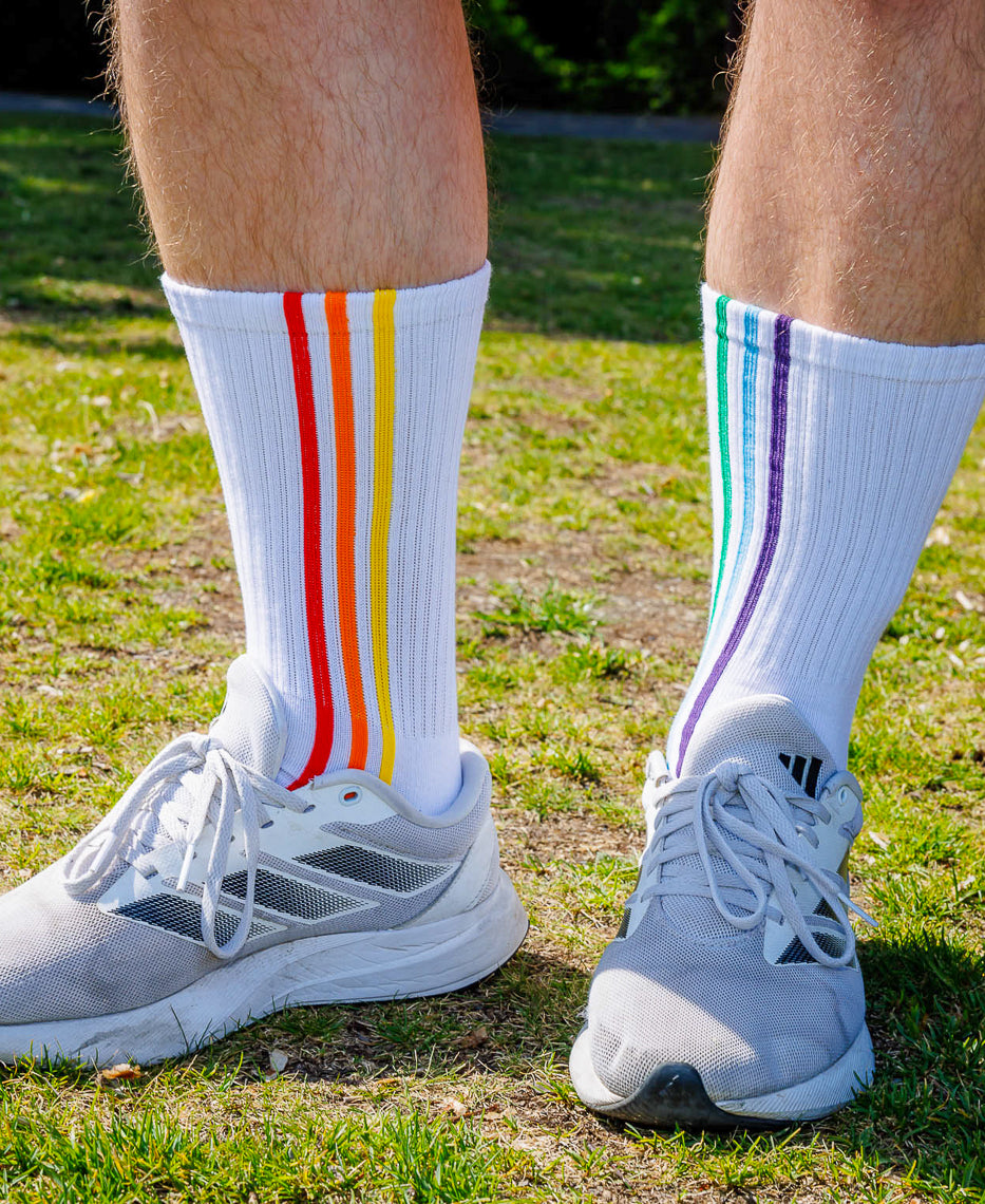 Tennissokker Striper
