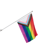 Last inn bildet i Galleri-visningsprogrammet, Balkongflagg Pride Progress
